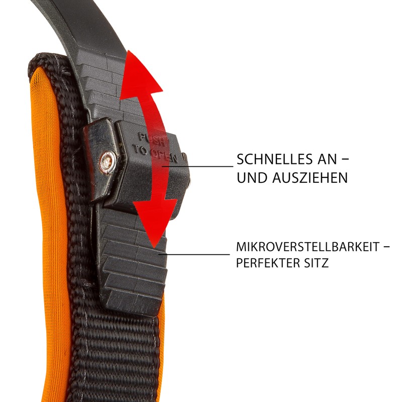 Ferplast Ergofluo C25 Collar 60 Orange