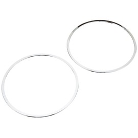 mut Miraisu dedicated front-door speakers ring (chrome) 2pcs Daihatsu Mira e: s LA300S, LA310S D-1-FDS-CR