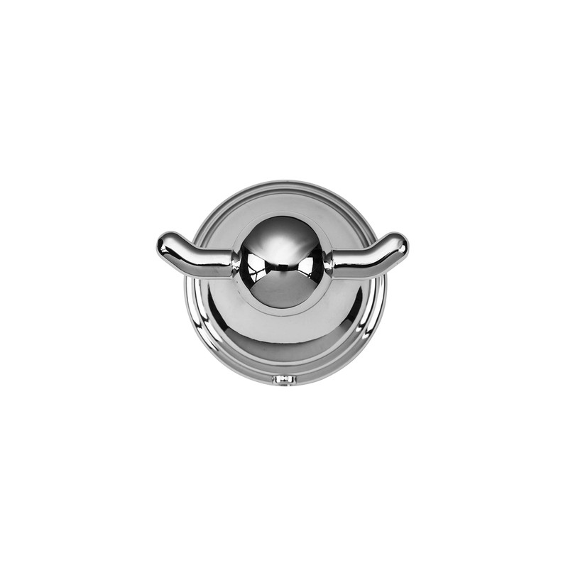 Croydex Westminster Wall Mounted Robe Hook with Zinc Alloy Construction,