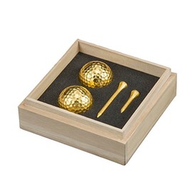 Tajima Kanazawa Gold Leaf Golf Ball Tea Set