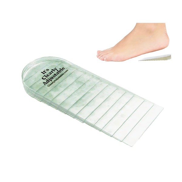 Clearly Adjustable Heel Lift | for Leg Length Discrepancies or