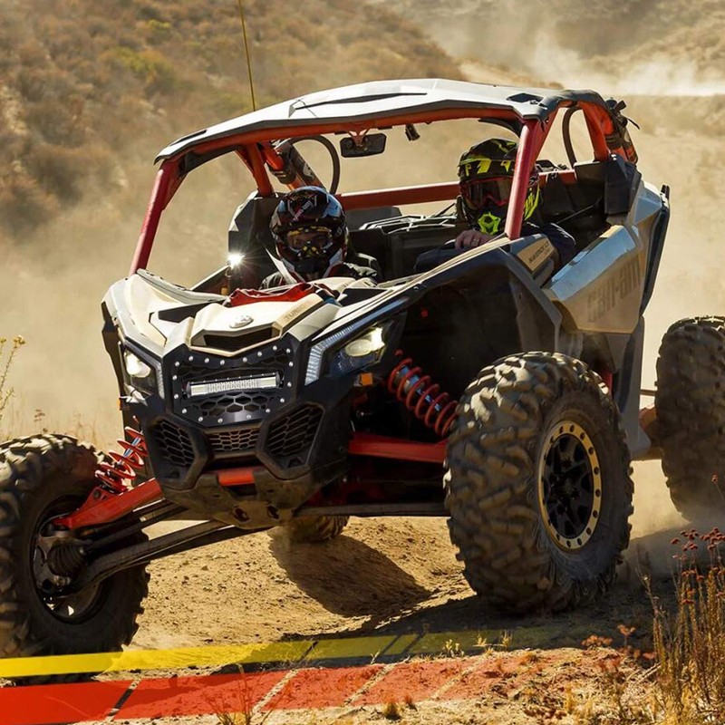 Chelhead Can AM X3 Grille with 11 INCH Slim Led
