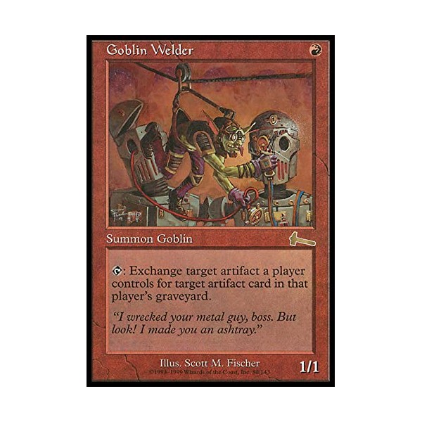 Magic: the Gathering - Goblin Welder - Urza's Legacy