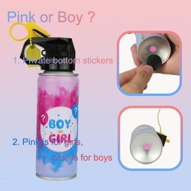 Hanwin Gender Reveal Fire Extinguisher, Fire Extinguisher Gender Reveal, Gender Reveal for Boys (Blue)