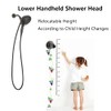 BOPai ORB Suction Shower Head Holder, Relocatable Handheld Showerhead holder,