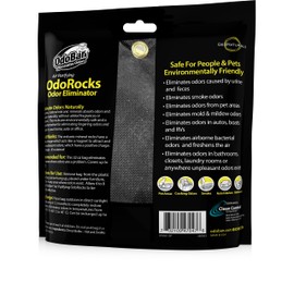 OdoBan Air Purifying OdoRocks Natural Odor Eliminator Made from Natural Volcanic Rocks, 6-Pack, 2 Pounds Each, Fragrance Free