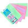 Star Online A5 Pastel Plastic Folder Pack of 5 Assorted