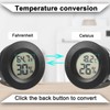 Hygrometer Thermometer Digital Mini Indoor/Outdoor Humidity Monitor Humidity Meter Reptile