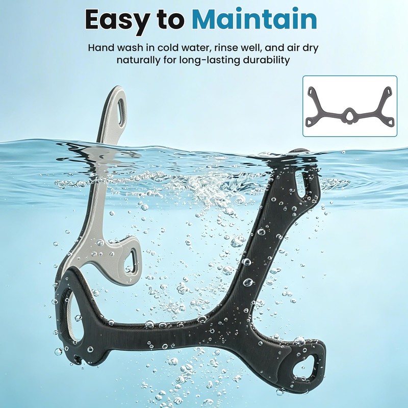 YBWM Replacement Wisp Headgear and Fabric Frame Compatible with Wisp