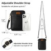 SENDEFN Cell Phone Crossbody Purse Vegan Leather Small Crossbody Bag