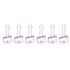 30Pcs Wire Binder Clips 2in Wide Hollow Out Strong Metal