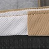 ANTUKO Driver Bottom Leather Seat Cover Tan Replacement for 2013-2016
