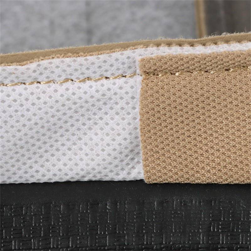 ANTUKO Driver Bottom Leather Seat Cover Tan Replacement for 2013-2016