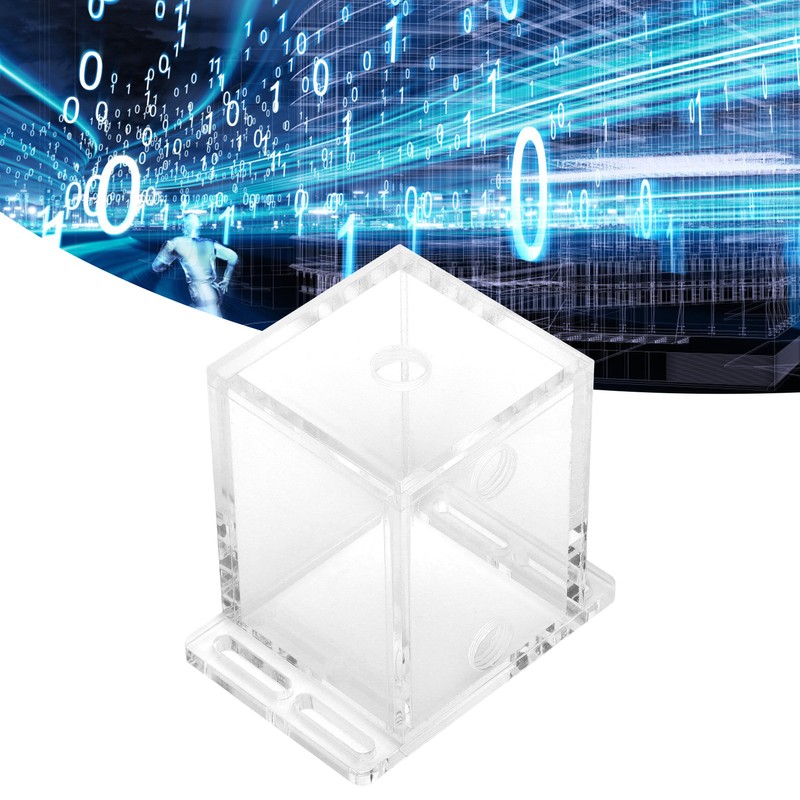 Acrylic Water Tank GQSXT3 Fully Transparent 3 Holes Water Cooler