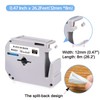 Meritom 5X Compatible for Brother P Touch M Tape 12mm