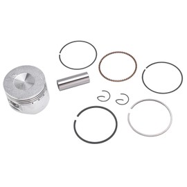 GY6-125 Piston Rings Kit, Steel Alloy Engine Piston Assembly For Go Karts Scooters ATV UTV with Excellent Performance and Easy Installation, For All Models Using GY6-125CC Engines