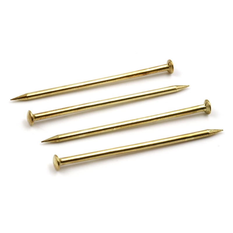 Design61 50x Steel Pins Steel Nails Skirting Board Pins Nail