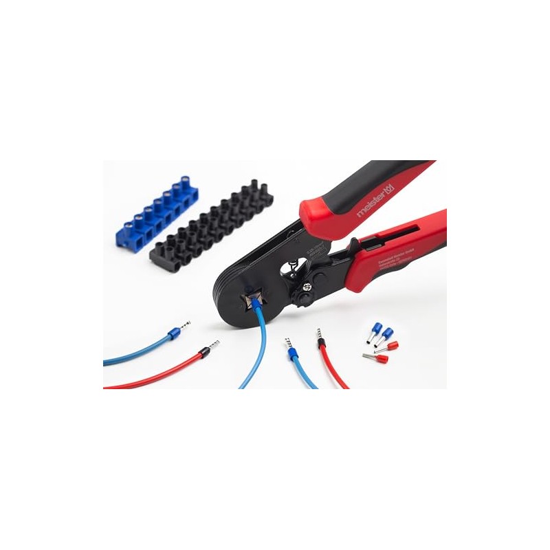 Meister Crimping Pliers Set 1200 Pieces - Includes Ferrules -
