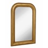 Hamilton Hills 36" x 24" Classic Gold Framed Polished Glass