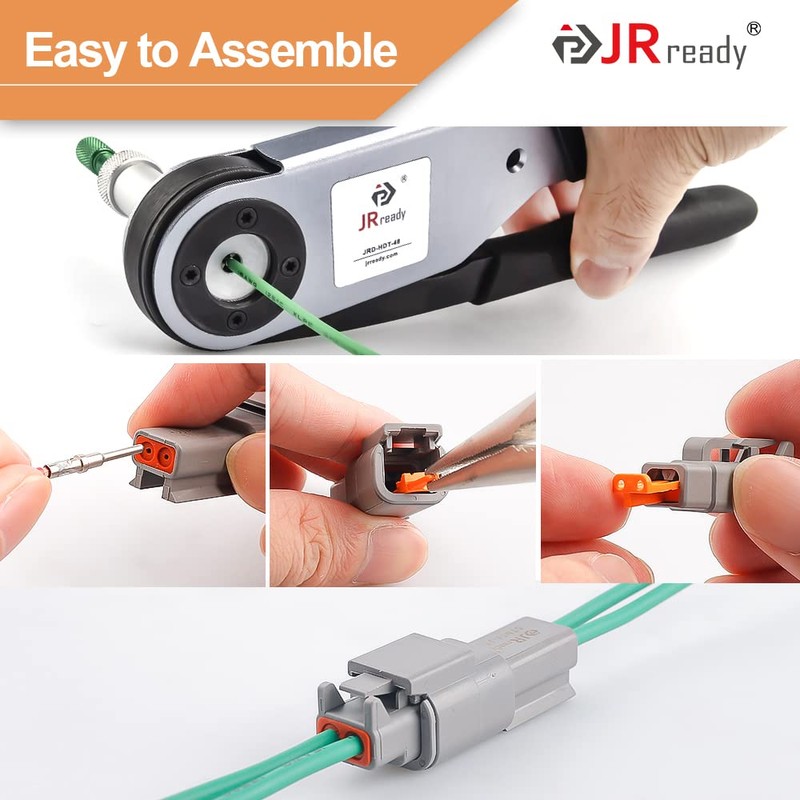 JRready ST6141 DTM Connector Kit,2 3 4 6 8 12