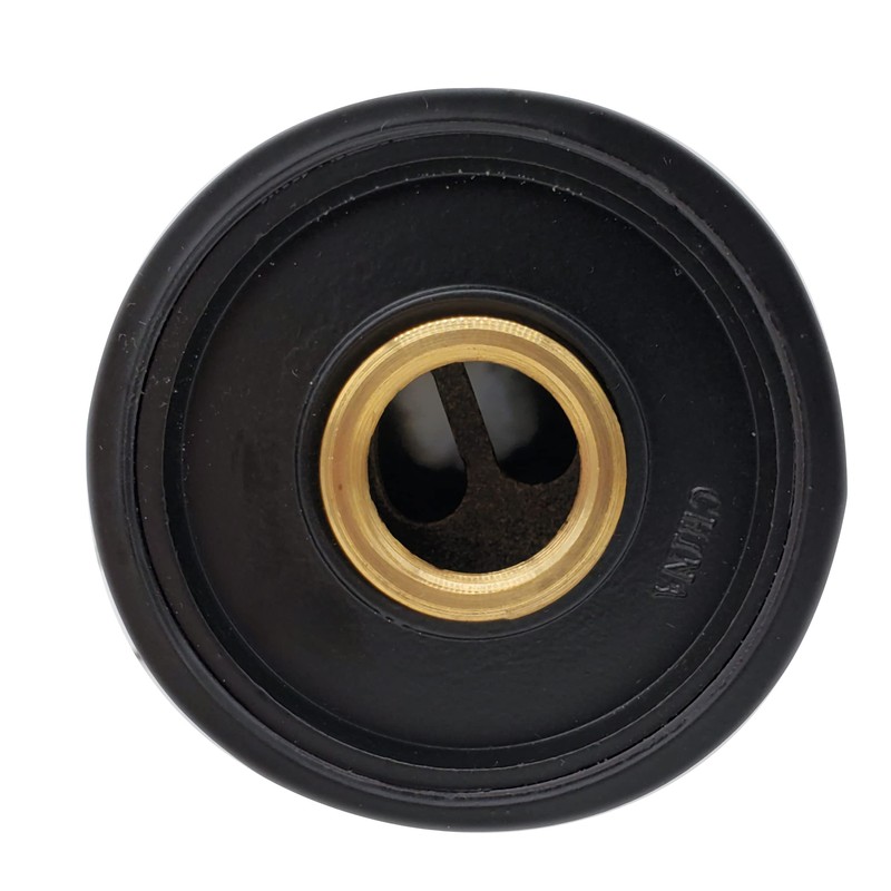 Westbrass Standard 8-1/2" Brass Tub Spout, Matte Black, D3101- 62