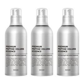 Maclean Cosmetics Premium Peptide Volume Essence 100ml 3 packs / 프리미엄 펩타이드 볼륨 에센스 100ml 3개입