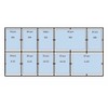 300 pcs Aluminum Rivet Nut Kit Rivnut Nutsert Assort (150pcs