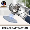 Safring Can Opener Manual with Magnet, Stainless Steel Handheld Heavy