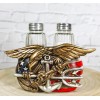 Ebros Gift US Navy Sailor Eagle Anchor Trident Emblem And