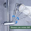 Kioiner Universal Shower Head Holder for Slide Bar, 20-25 mm