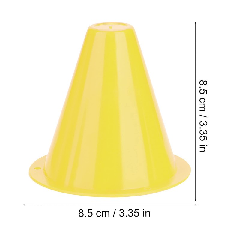 Akozon Plot, Barriers Plastic Marker Model Traffic Cone Small 4