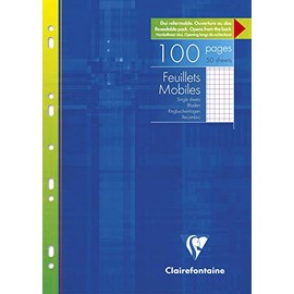 Clairefontaine 1732C Ring Binder Pad A4 50 Sheets