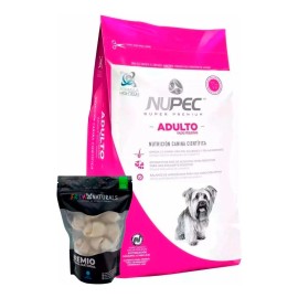 Croquetas Nupec Raza Pequeñas Adulto 8kg + Premios Perro