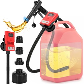 AIDERAR 3.8 GPM Fuel Transfer Pump Battery Operated with Auto-Stop