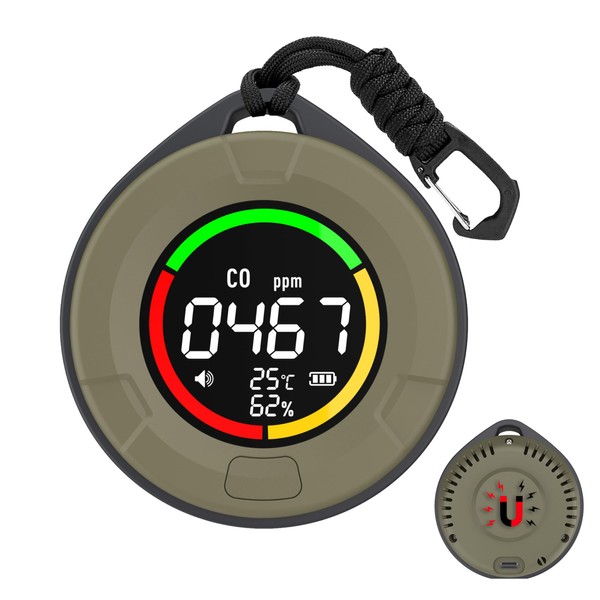 Protmex 3 in 1 Portable Carbon Monoxide Detectors, CO Detector