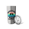 Wrestling Legend Since 1975 Retro Sunset Birthday Stainless Steel Insulated