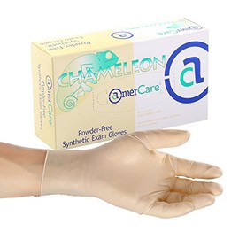 AmerCare Chameleon Powder Free, Synthetic Gloves, Small, Case of 1000
