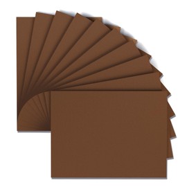 MEARCOOH Brown Foam Sheets Crafts 9x12 Inch 2mm Eva Color Craft Foam Paper for Crafts Project Preschoolers Classroom Scrapbooking DIY Cosplay(10 Sheets)