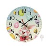 LOKMU Silent Non Ticking Clock 10 Inch, Round Wall Clock,Decorative