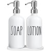 MOMEEMO Hand Soap Dispenser for Bathroom, Soap and Lotion Dispenser