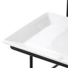 Elama Porcelain 3 Tier Rectangular Serveware Set (ELM-213)