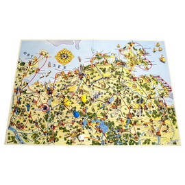 SPIKA Mecklenburg Board Game from 6 Years 2-4 Players