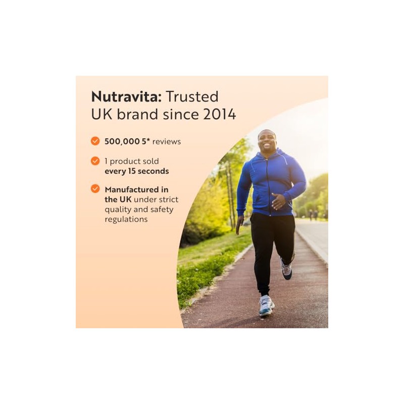 Nutravita Vitamin B12 1000mcg - 365 High Strength Tablets -