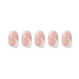 EDGEU [EDGEU]Wave Pink Magnet Nail Strips