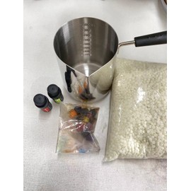 SAEUYVB Complete Candle Making Kit,Candle Making Kit for Adults, Candle Kit - DIY Starter Soy Candle Making Kit - Perfect as Home Decorations