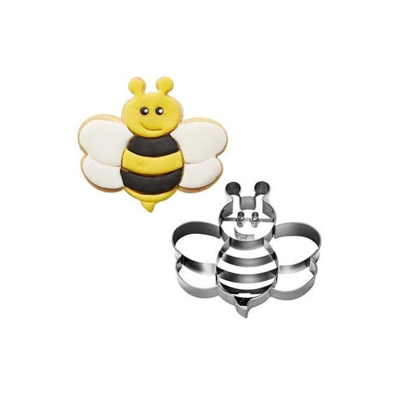 RBV Birkmann Cookie Cutter Bee 8.3 CM Stainless Steel