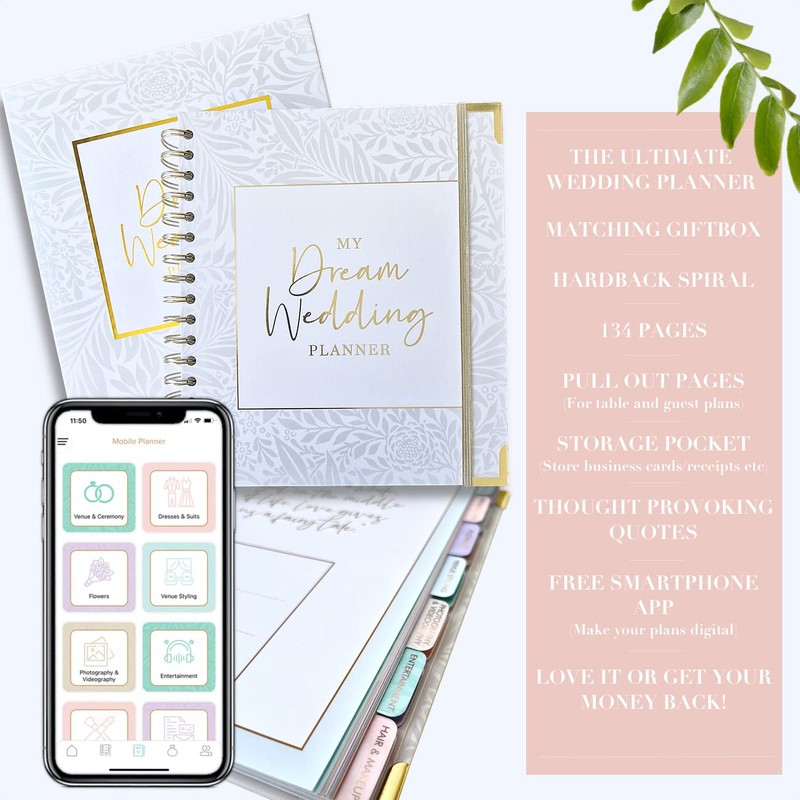 Award Winning Luxury White and Gold UK Wedding Planner Engagement