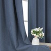 OVZME 100% Black Out Curtains 96 inch Long 2 Panels