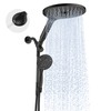 MakeFit Dual Handheld Shower Head Combo, 2-in-1 Rain Shower Heads