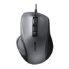 Buffalo BUFFALO Wired BlueLED Quiet 5 Button Mouse Black BSMBU308BK